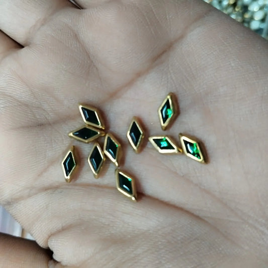 Glass Diamond - Green