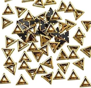 Glass Gold - Triangle
