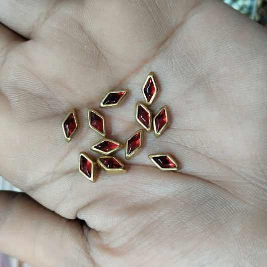 Glass Diamond - Orange