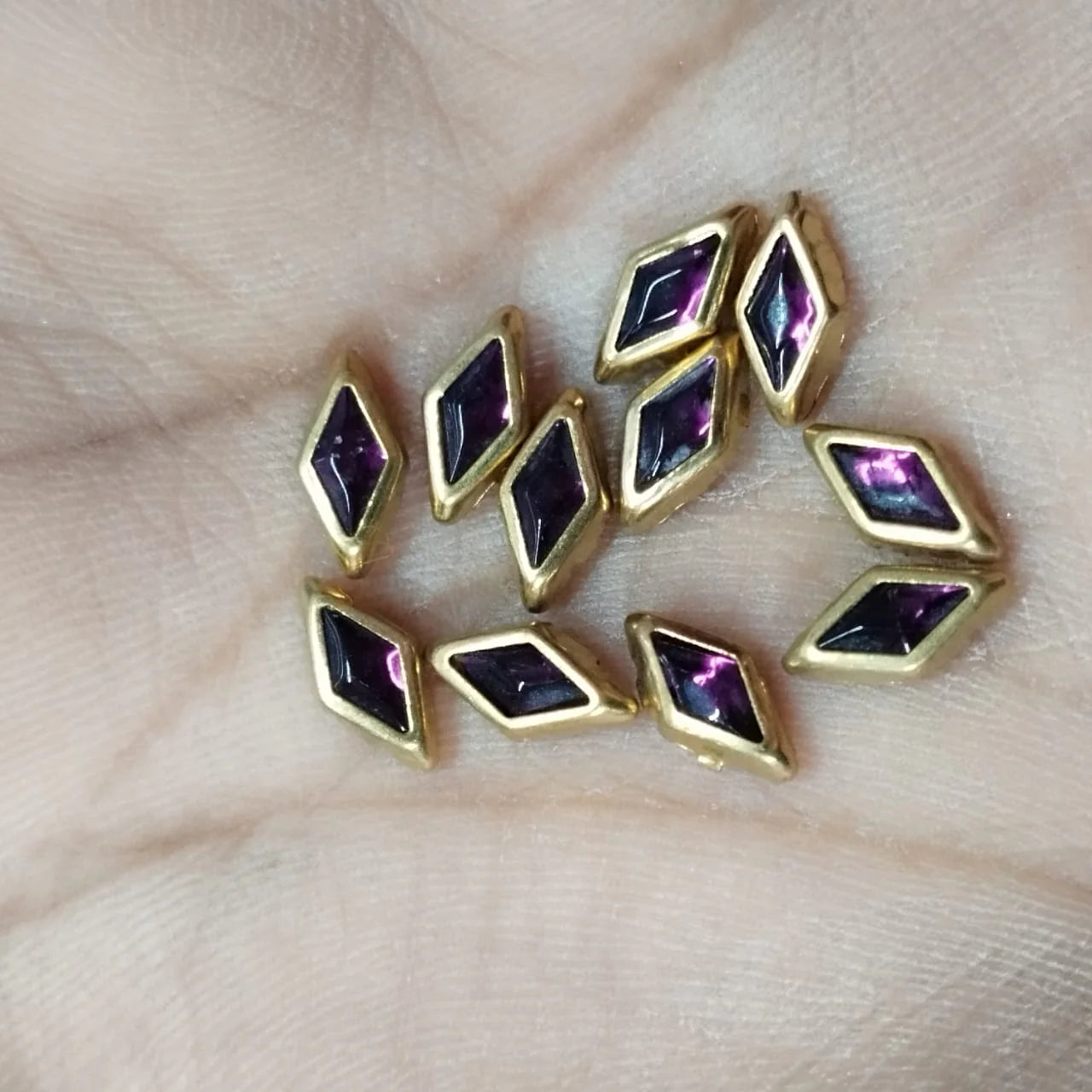 Glass Diamond - Purple