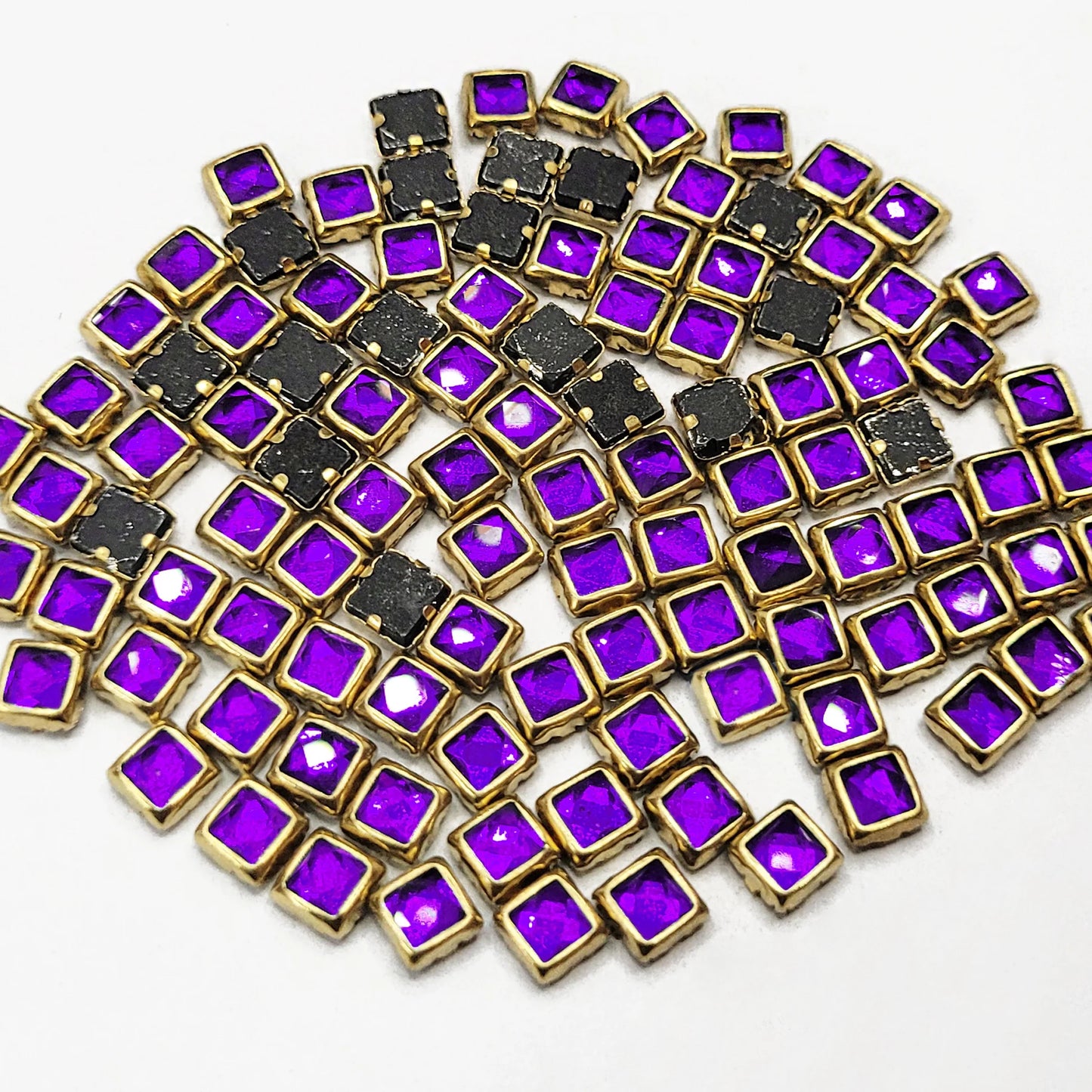 Glass Square - Purple